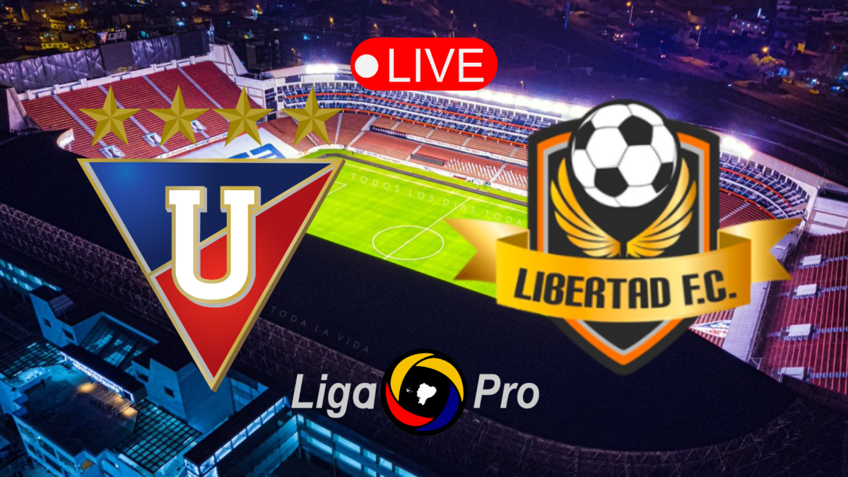 Liga de Quito y Libertad se enfrentan en el cierre de la jornada 13 de la LigaPro 2025.
