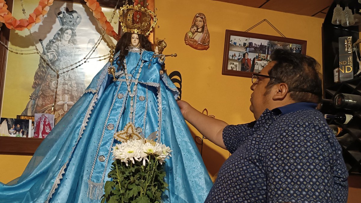 La imagen de la Virgen de El Cisne llega a Cuenca y se cumplirá una serie de actividades hasta el fin de semana.