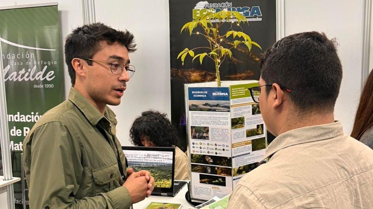 ONG. El trabajo de la Fundación EcoMinga se extiende por las zonas andinas del Ecuador, y preserva la fauna y flora en peligro de extinción.