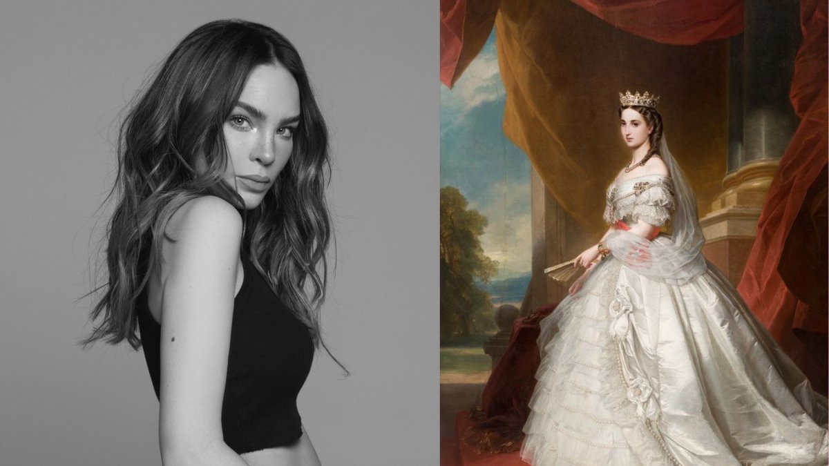 Belinda y el personaje histórico Carlota de Habsburgo