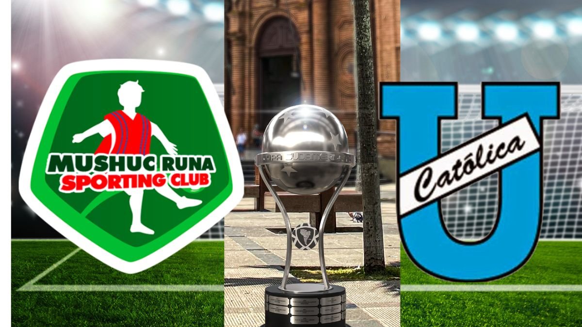 Mushuc Runa y Universidad Católica van bien en la Copa Sudamericana.