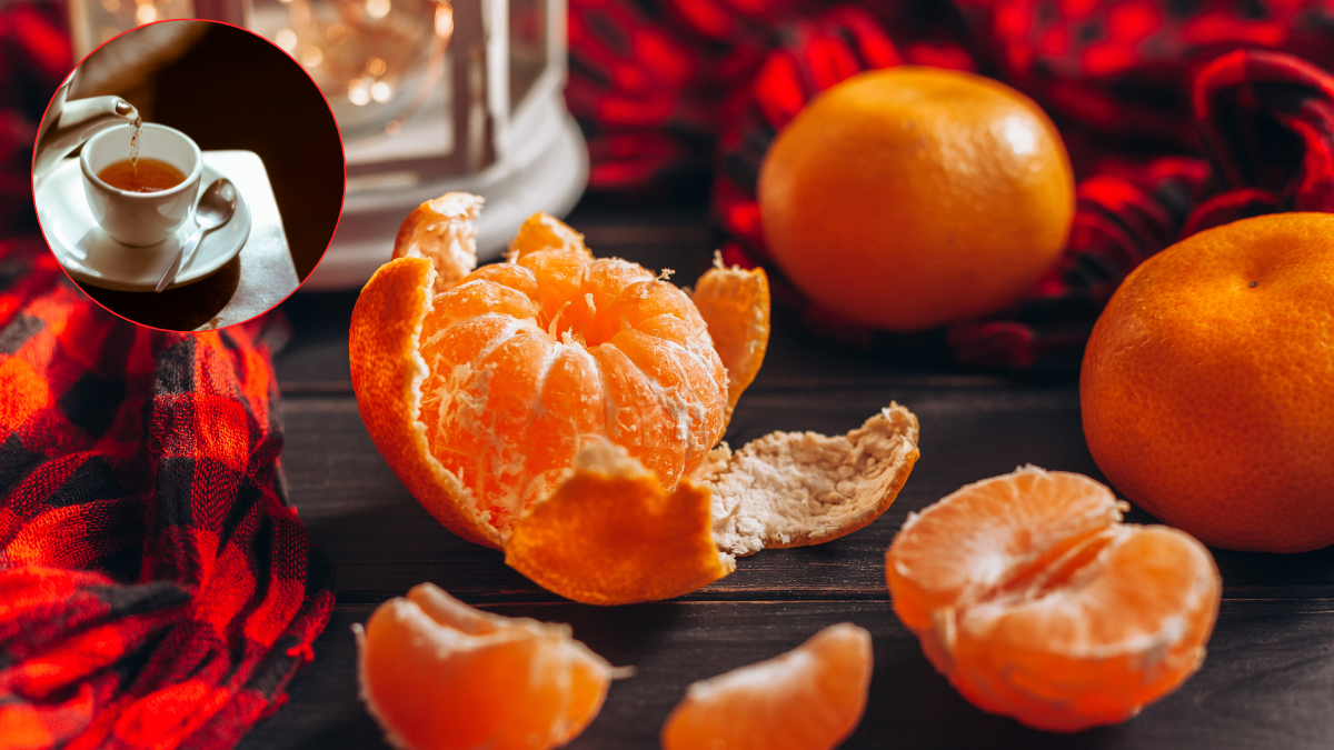 Cáscara de mandarina y canela es una combinación natural con múltiples beneficios