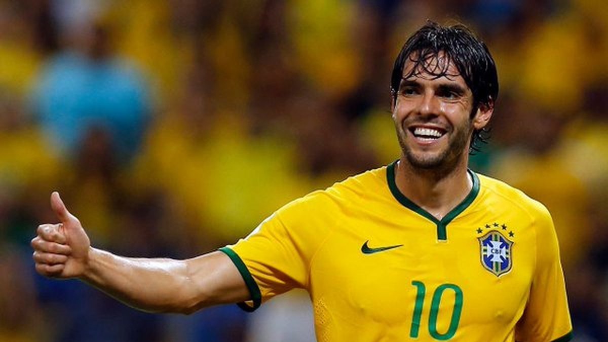 Kaká fue campeón del Mundo con la selección de Brasil