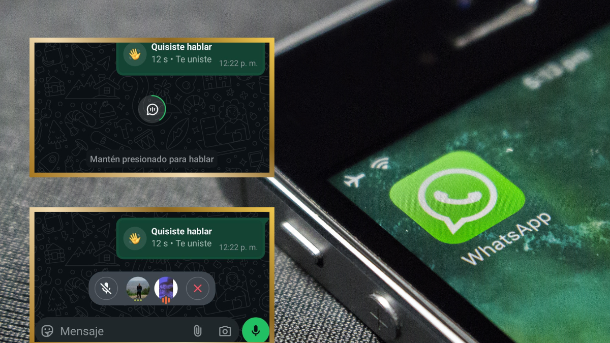 WhatsApp integra el modo walkie-talkie para facilitar el envío de audios en tiempo real