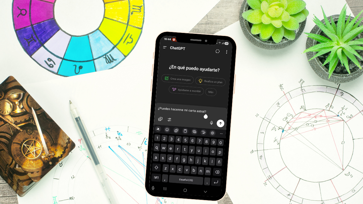 La carta astral la puedes hacer tu mismo y gratis con ayuda de la inteligencia artificial.