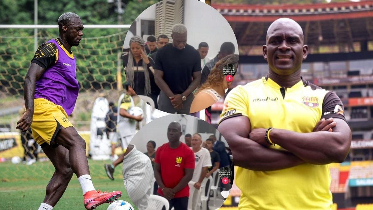 Felipe Caicedo y Segundo Castillo estuvieron juntos en un culto cristiano.