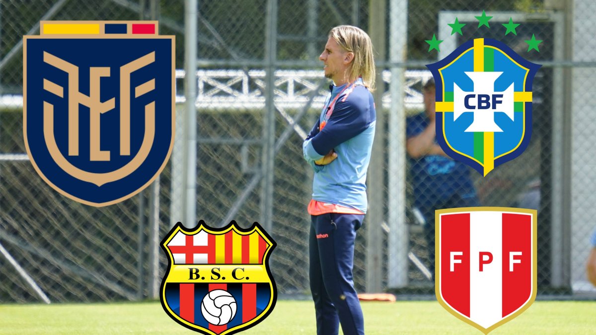 Sebastián Beccacece trabaja con jóvenes talentos de cara a los juegos ante Brasil y Perú.