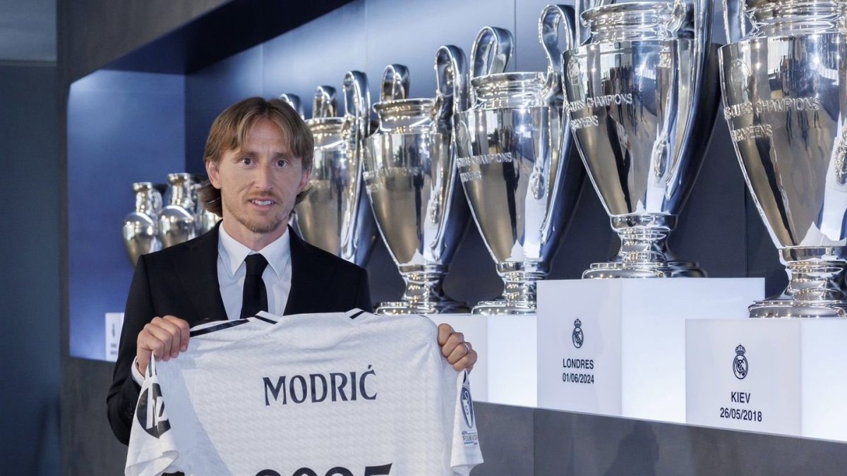 Luka Modrid ganó 28 títulos con la camiseta de Real Madrid.