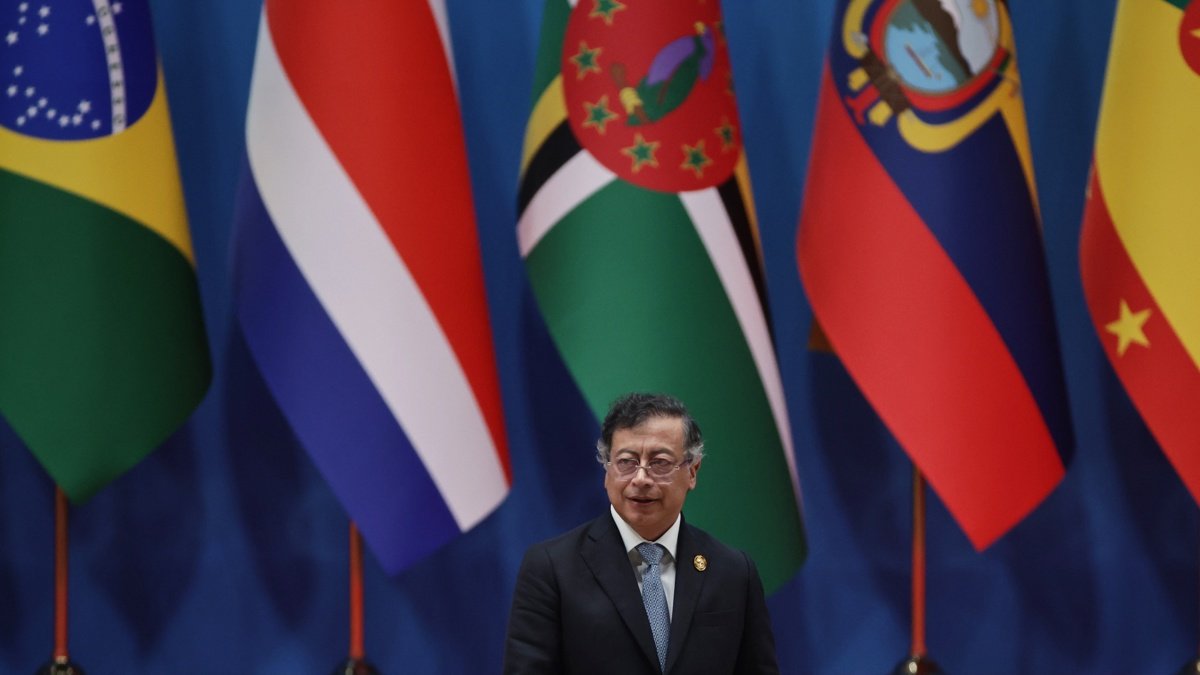 El presidente de Colombia, Gustavo Petro.