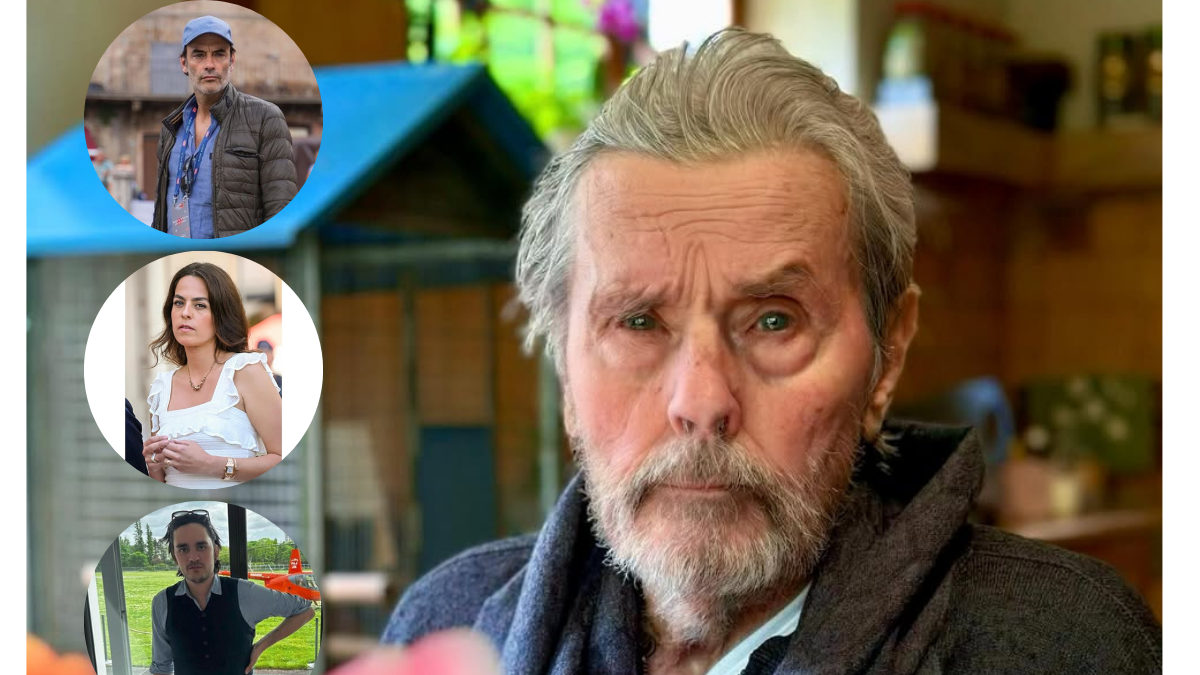 Anthony, Natouchka y Alain Fabien viven una fuerte disputa por la herencia de su padre, el icónico actor Alain Delon.