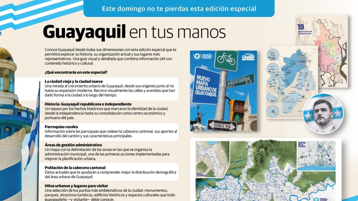 El mapa urbano tiene 113 hitos.