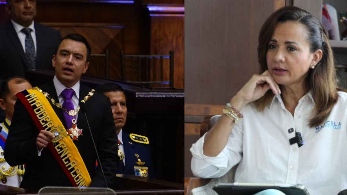 La prefecta del Guayas dejó un mensaje en sus redes sociales sobre Daniel Noboa
