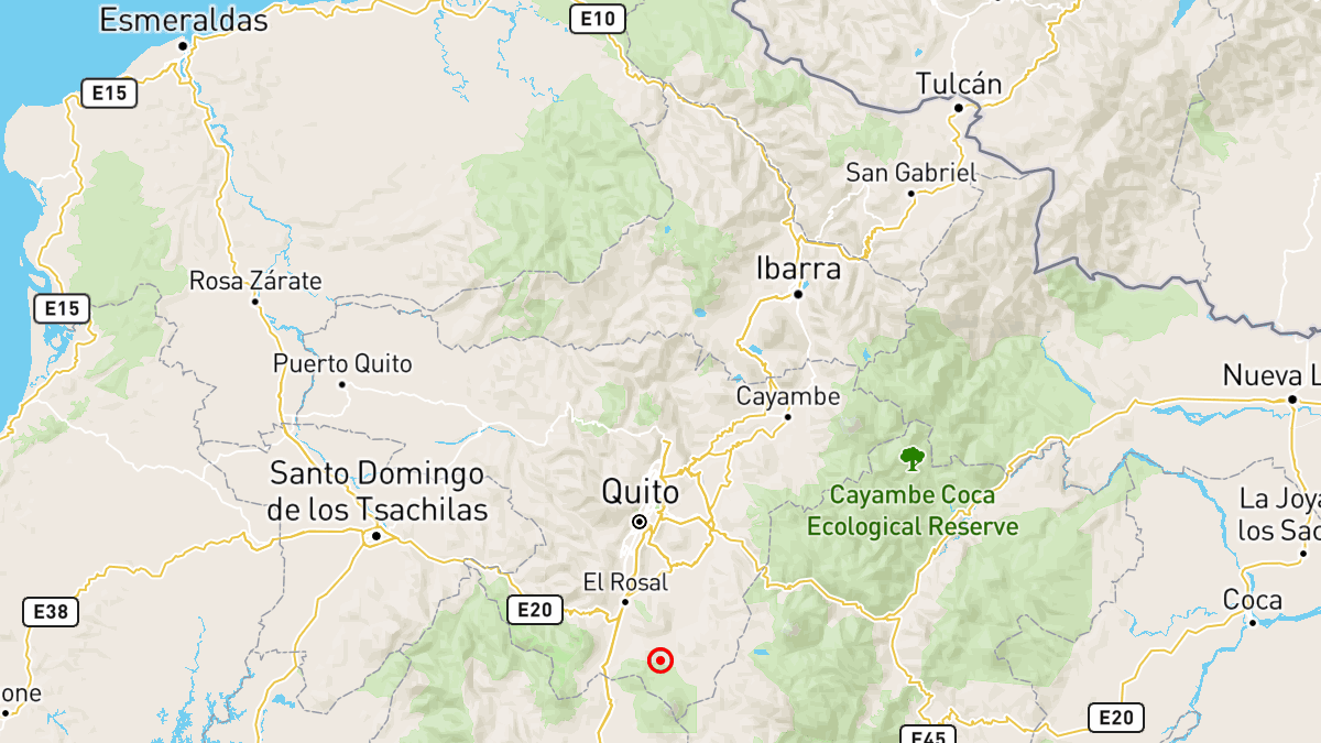 Nueva actividad sísmica en Machachi: temblores de baja magnitud este domingo