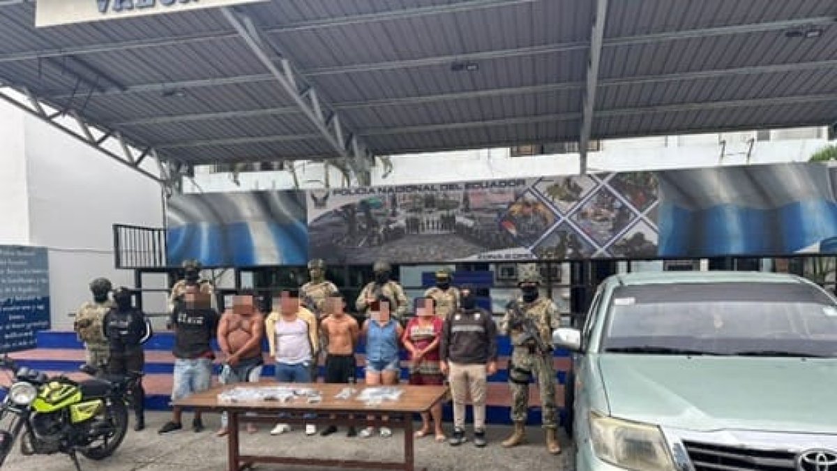 un operativo conjunto entre la Policía Nacional y las Fuerzas Armadas se desplegó en el sector de Mapasingue Este.