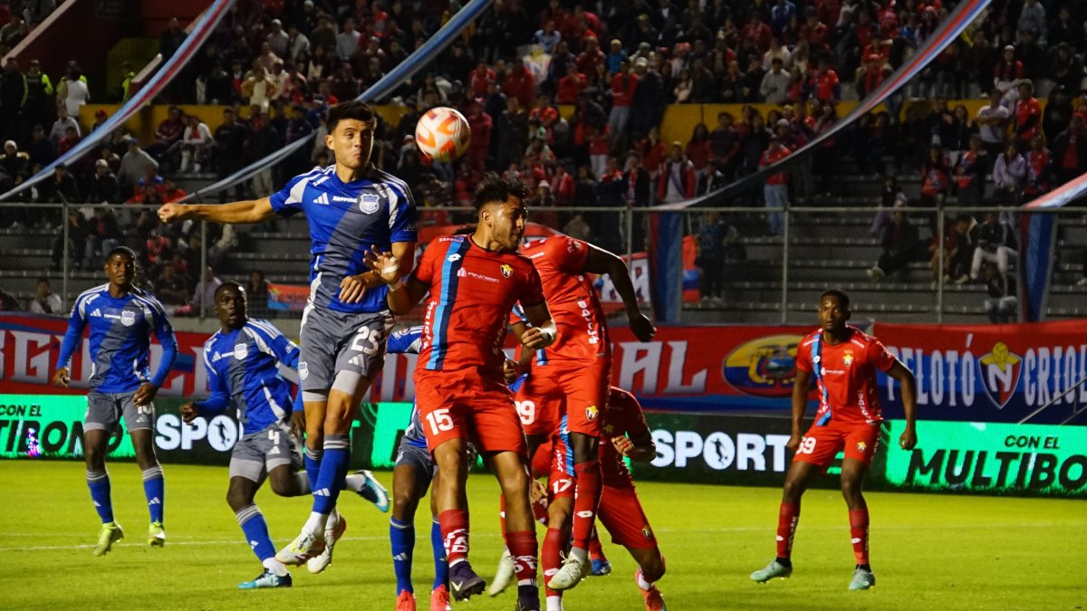 Emelec no pudo ante El Nacional por la fecha 14 de LigaPro.