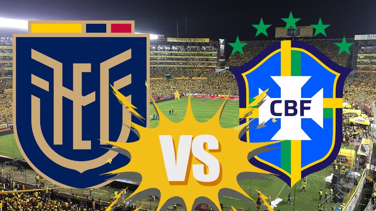 Ecuador vs Brasil en Guayaquil el 5 de junio del 2025.