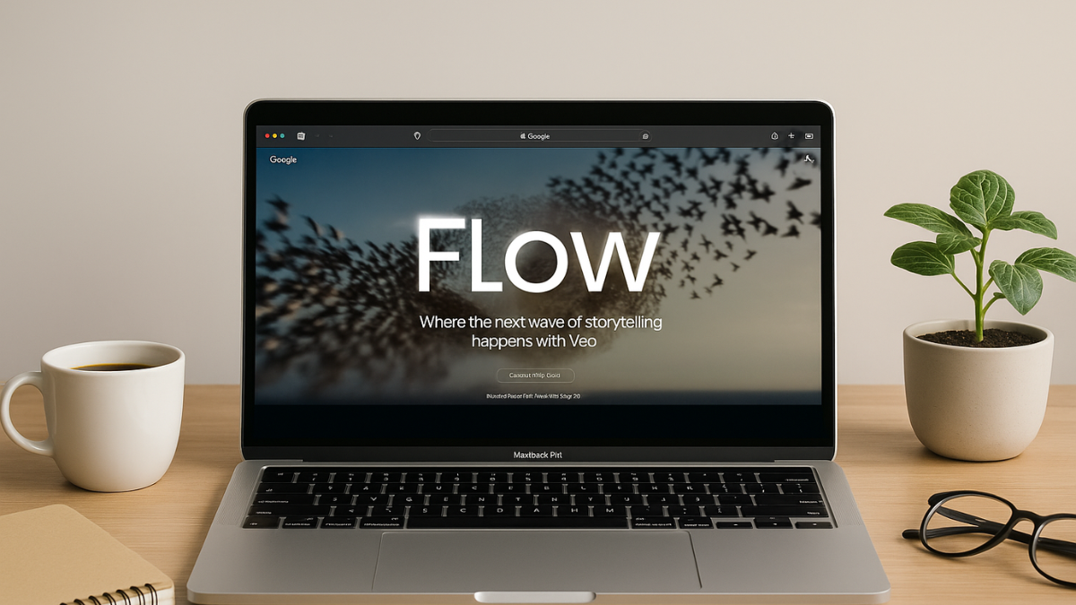 Flow es una herramienta de Google que permite crear videos con inteligencia artificial a partir de texto, integrada con el modelo de generación de video Veo.