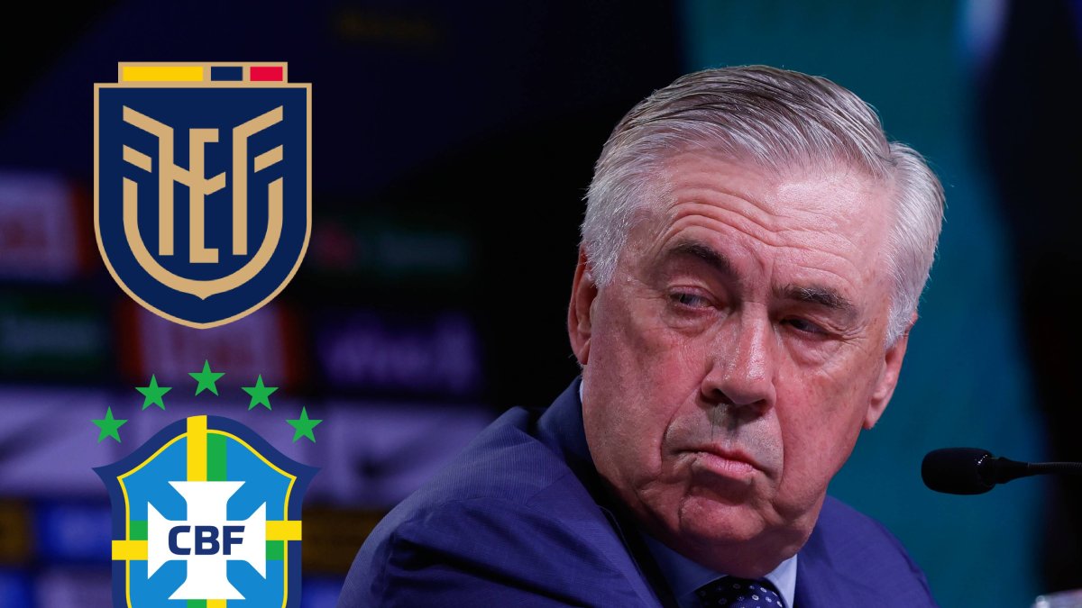 Carlo Ancelotti anunció su primera convocatoria como seleccionador de Brasil.