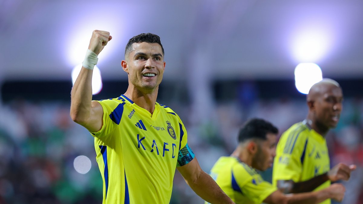 Cristiano Ronaldo, delantero portugués del Al Nassr.