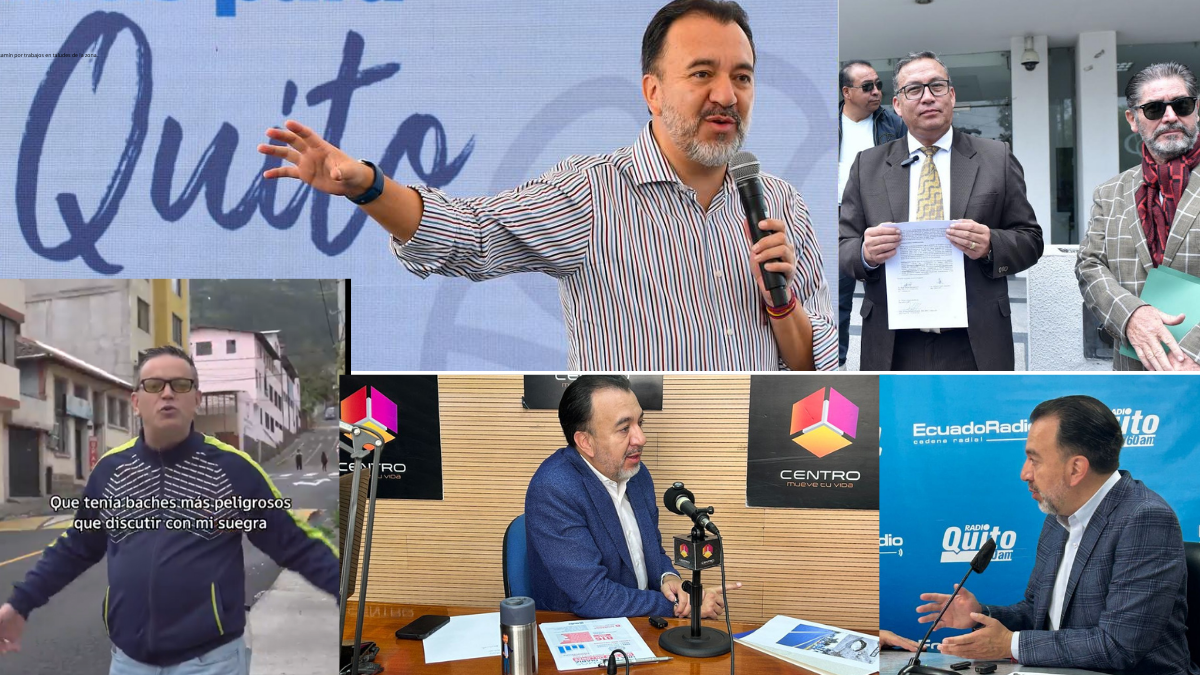 El alcalde Pabel Muñoz enfrenta la revocatoria, con entrevistas en medios e 'influencers' en sus redes sociales.