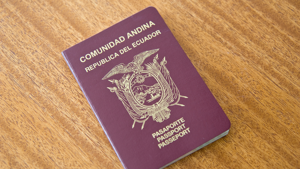 El pasaporte es emitido por el Registro Civil.