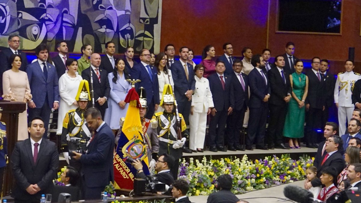 La mayoría de ministros fueron ratificados para el nuevo periodo de Daniel Noboa.