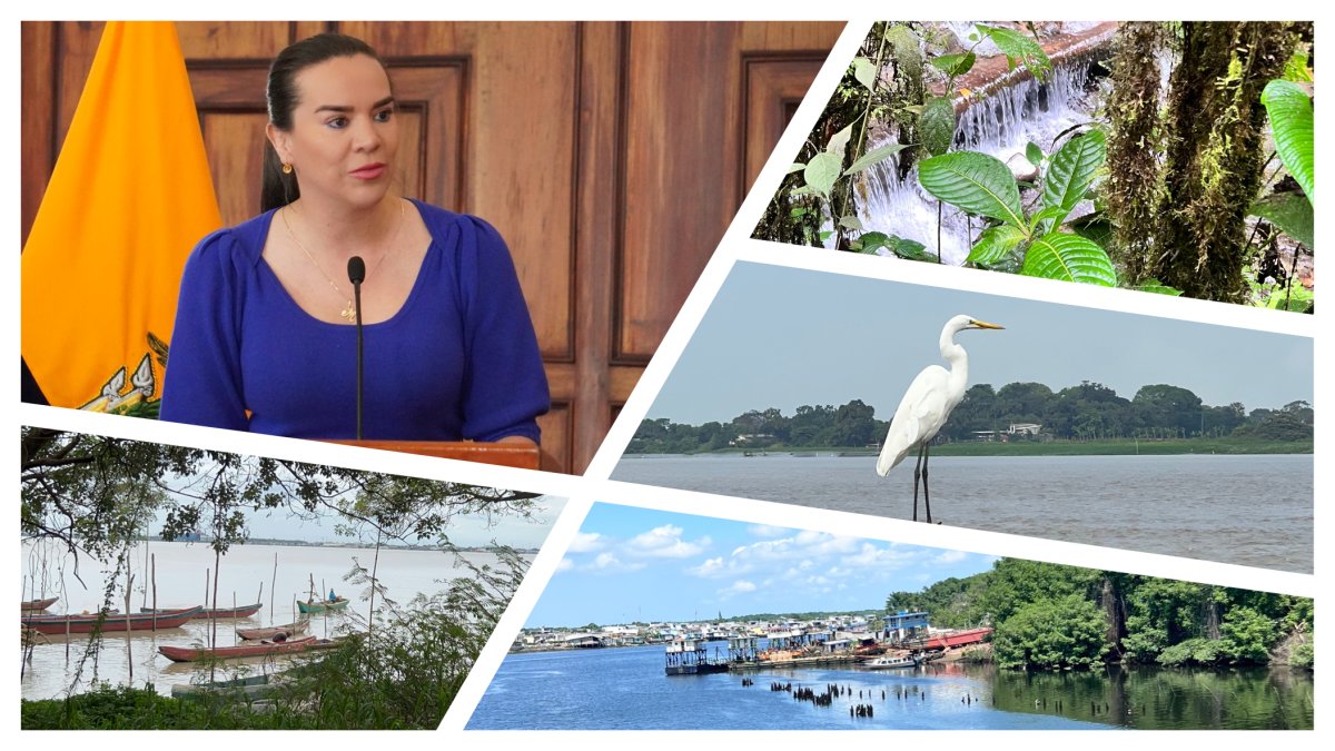 María Luisa Cruz Riofrío es la nueva titular del Ministerio de Ambiente, Agua y Transición Ecológica; anteriormente estuvo a cargo del Viceministerio del Agua.