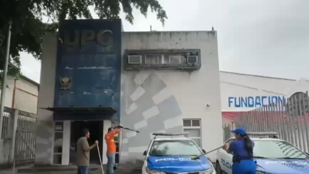 EXPRESO contó que esta estructura se encontraba abandonada desde hace varios meses.