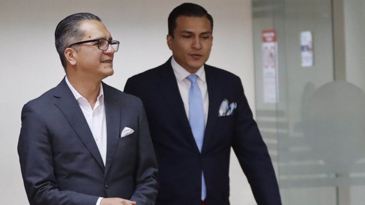 Audiencia. Terán ejerció su propia defensa en la diligencia de ayer.