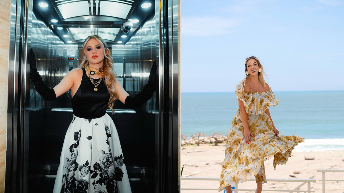 Mar Rendón y Catherine Velastegui son algunas de las fashionistas ecuatorianas que usan el estampado floral