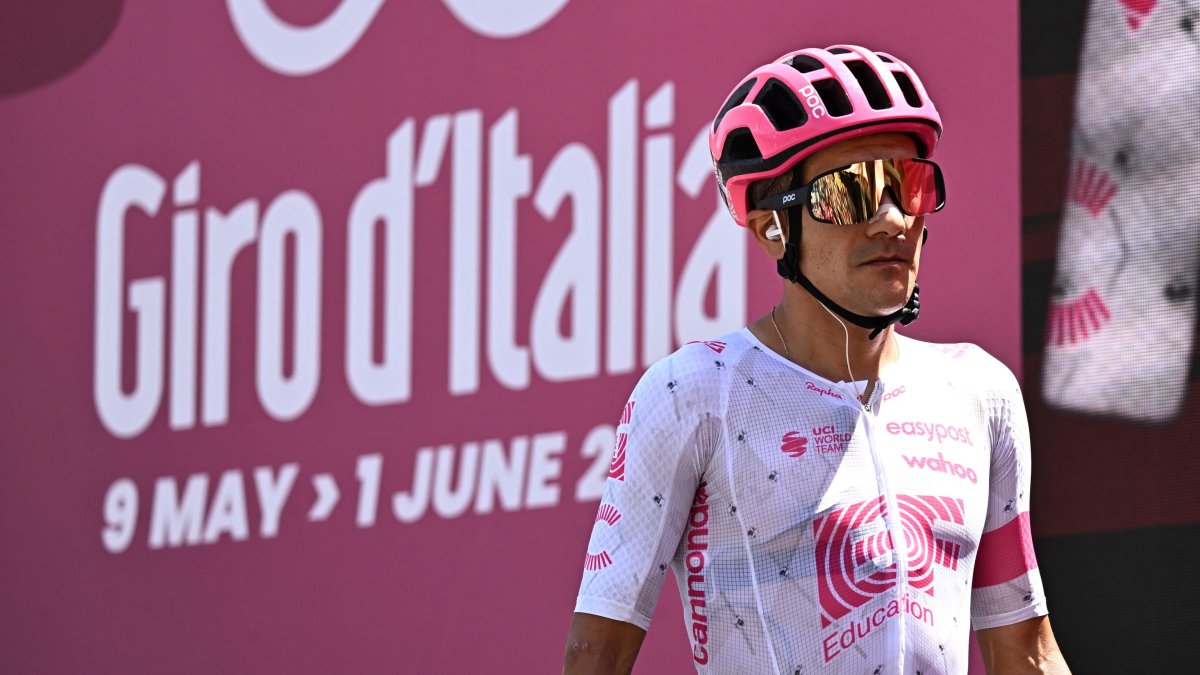 Richard Carapaz se mantiene como protagonista del Giro de Italia 2025.