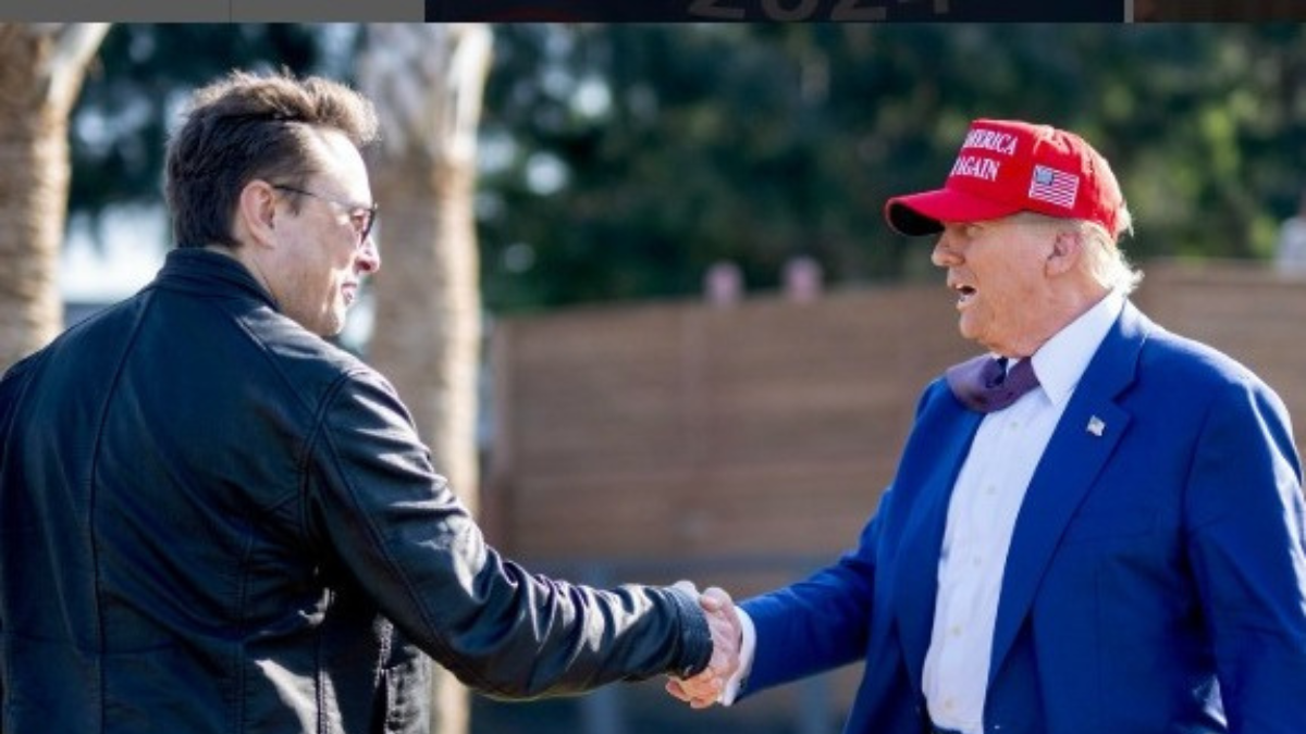 Elon Musk junto a Donald Trump durante la campaña presidencial de 2024