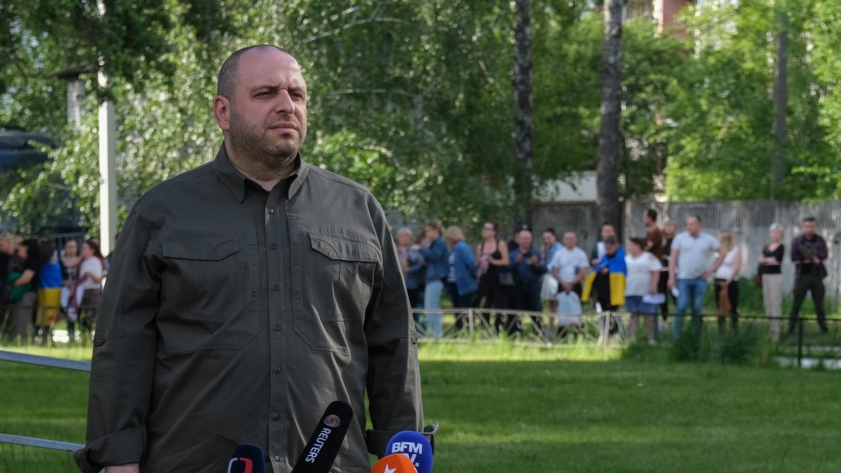 El ministro de Defensa de Ucrania, Rustem Umérov, en una imagen reciente.