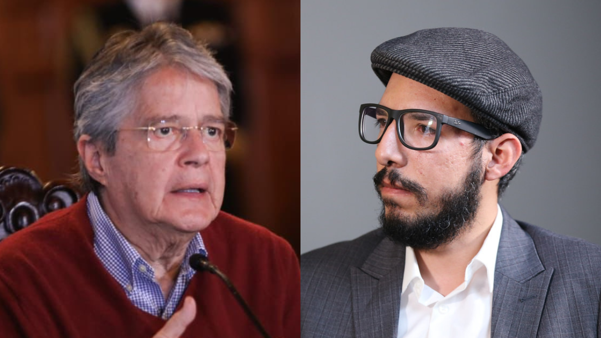 El expresidente Guillermo Lasso adelantó que denunciará al periodista Andersson Boscán.