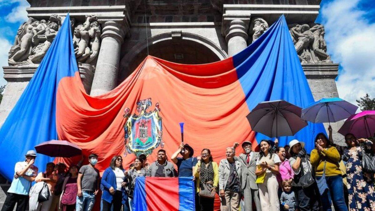 Apoyo. Siete colectivos están en contra de la revocatoria del mandato del alcalde Pabel Muñoz.