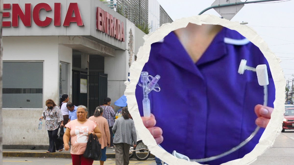 La técnica de alimentación por sonda fue retomada en el hospital Teodoro Maldonado Carbo, del IESS.