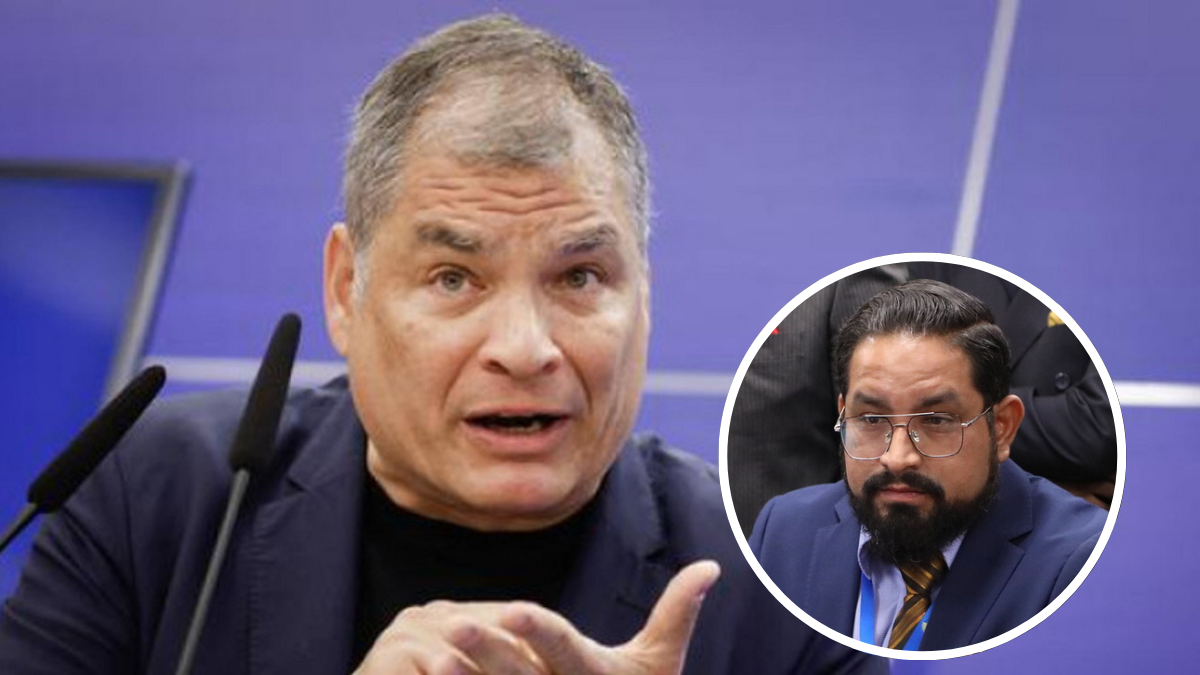 El expresidente Rafael Correa se dirigió al asambleísta Sergio Peña en X.