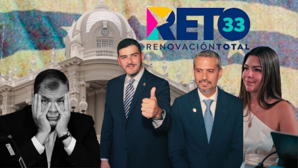 Reto, de a poco, se va desmarcando de la Revolución Ciudadana.