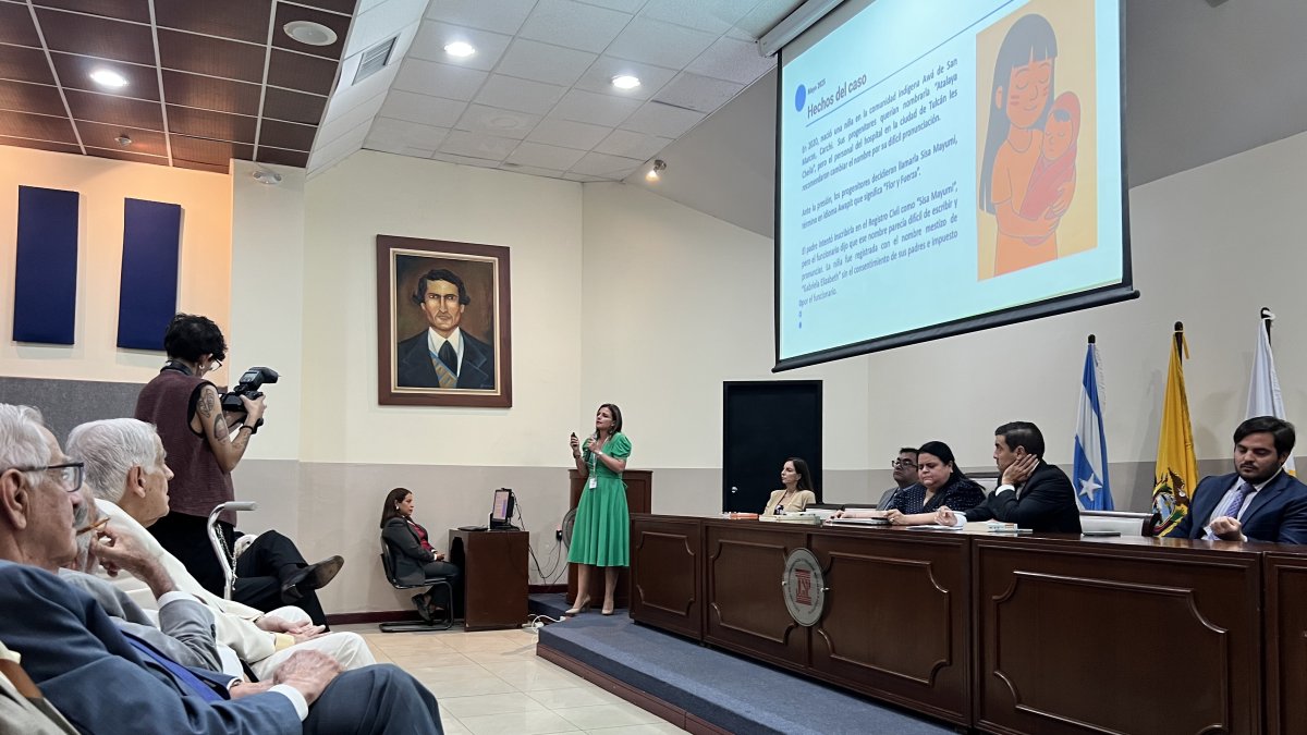 En la Universidad Católica Santiago de Guayaquil se realizó el último evento de la Semana de la Justicia Constitucional realizado por la Corte Constitucional del Ecuador.