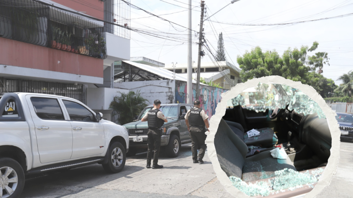 Un residente de Urdesa terminó herido por el intento de secuestro. Un niño, que pasaba por el lugar, también fue víctima.