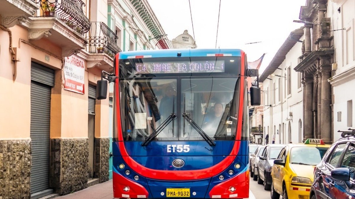 La Empresa de Pasajeros informó que no existen registros de la avería en el nuevo trolebús.