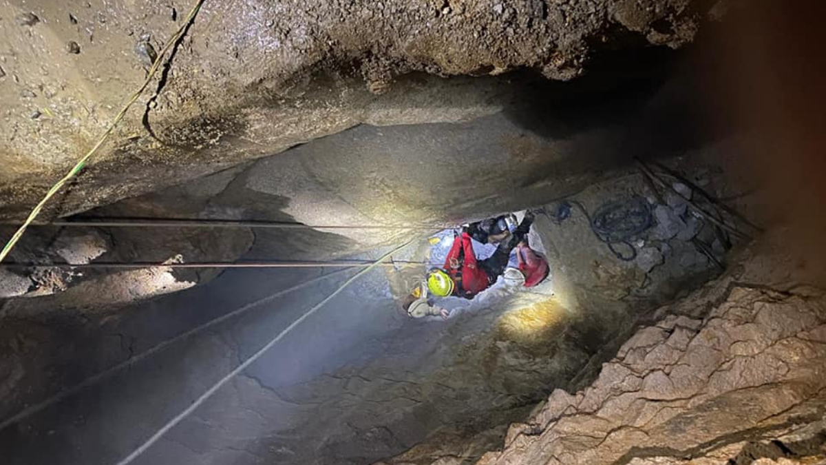 Rescate de las víctimas.