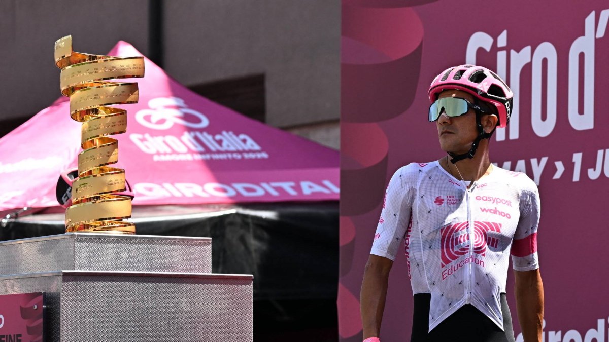 Richard Carapaz busca dar el golpe para quedarse con el título del Giro de Italia 2025.