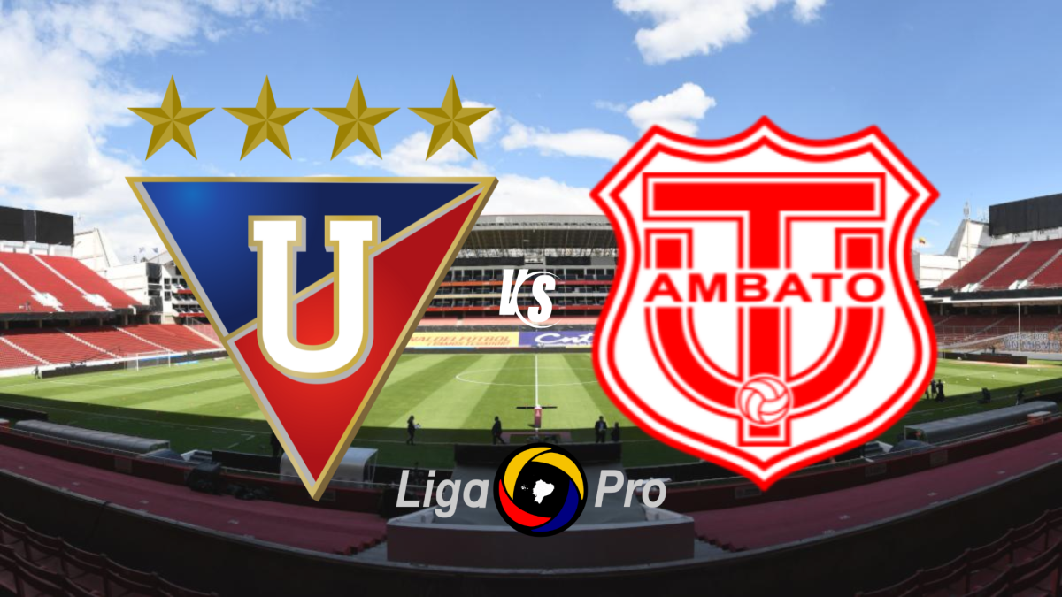 Liga de Quito y Técnico Universitario se enfrentan por la jornada 15 de la LigaPro 2025.