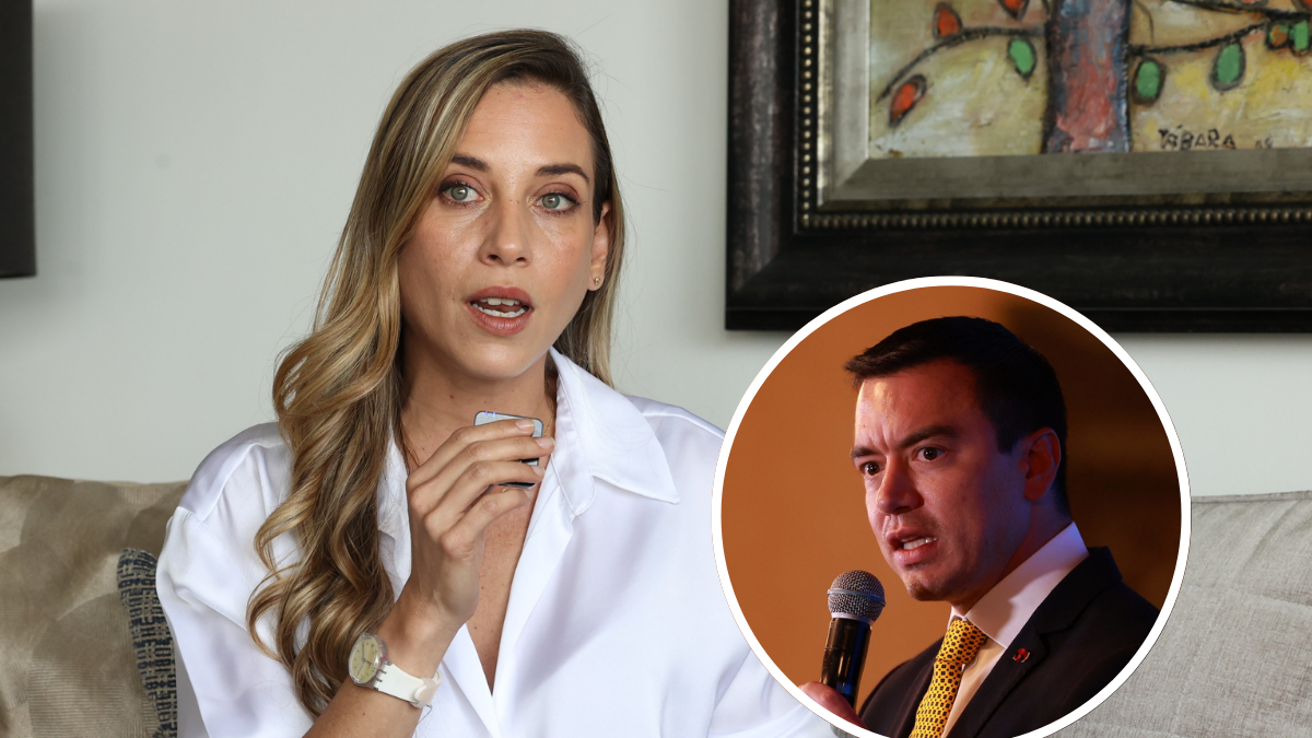 La excandidata presidencial Andrea González Nader expresó su intención de correr en las seccionales de 2023 en alianza con el movimiento del presidente Daniel Noboa.