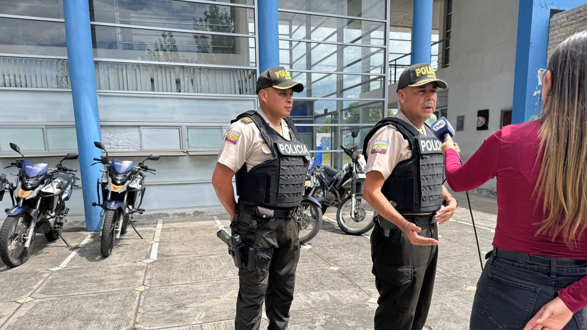 Paúl Enríquez, subcomandante del Distrito Metropolitano (s), dio más detalles de lo ocurrido en Tumbaco.