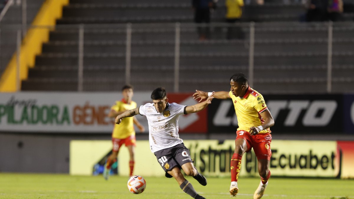 Barcelona SC perdió en su visita a Aucas.