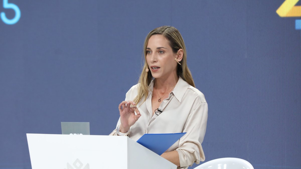 Andrea González Nader fue candidata a asambleísta en 2021, a vicepresidenta en 2023 y a presidenta en 2025.
