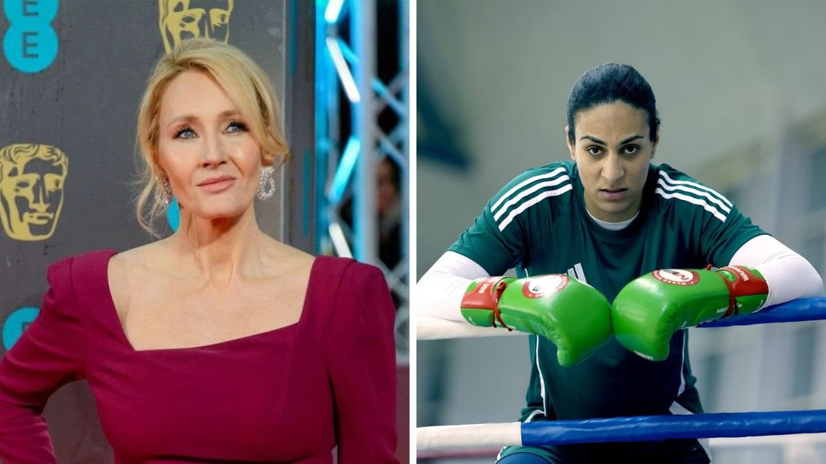 J.K. Rowling arremete contra Imane Khelif tras la filtración de una prueba de verificación de sexo realizada en 2023