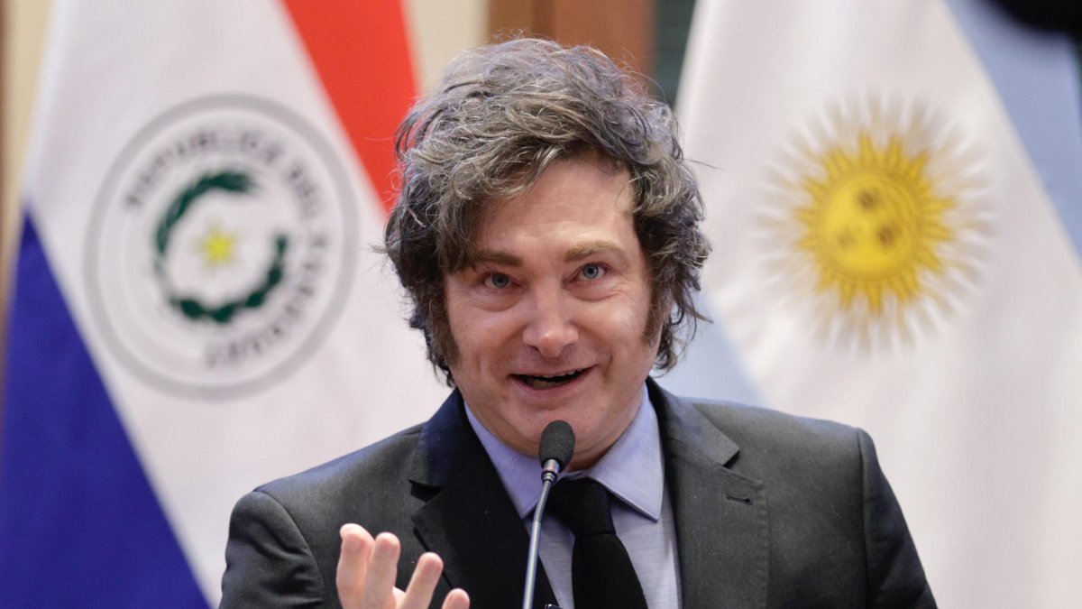 El presidente de Argentina, Javier Milei